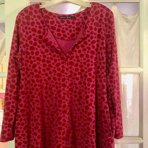 Gudrun Sjoden Dalmatiner Tunic PINK Large